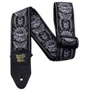 Ernie Ball P04150 Jacquard Strap, Silver Orleans