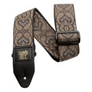 Ernie Ball P04163 Paisley Jacquard Strap, Gold & Black