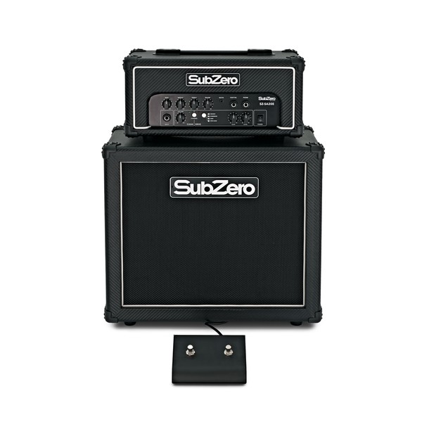 SubZero SZ-SA20E Amp Head with 1 x 10" Cabinet Package pedal