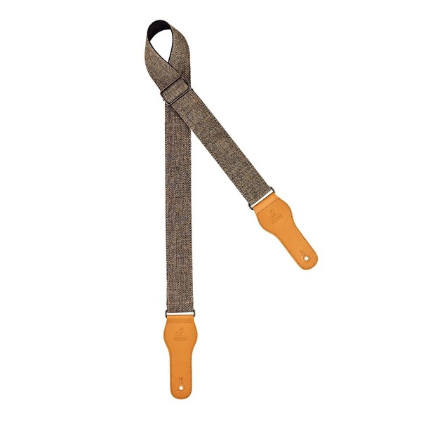 Ortega OCS-240 Casual Series Guitar Strap, Khaki Cotton