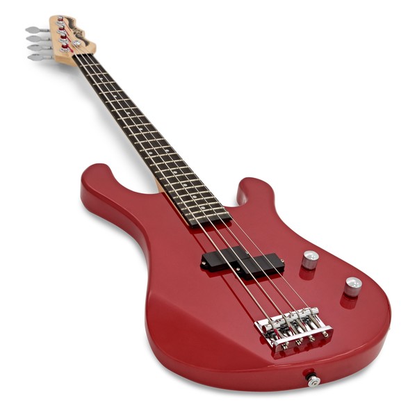 Dean Hillsboro Junior 3/4 Bass, Metallic Red angle