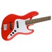 Squier Affinity Jazz Bass LRL, Race Red - right