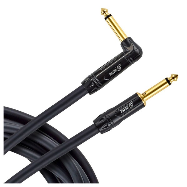 Ortega OTCI-10 Straight-Angle Instrument Cable, 10ft - full cable