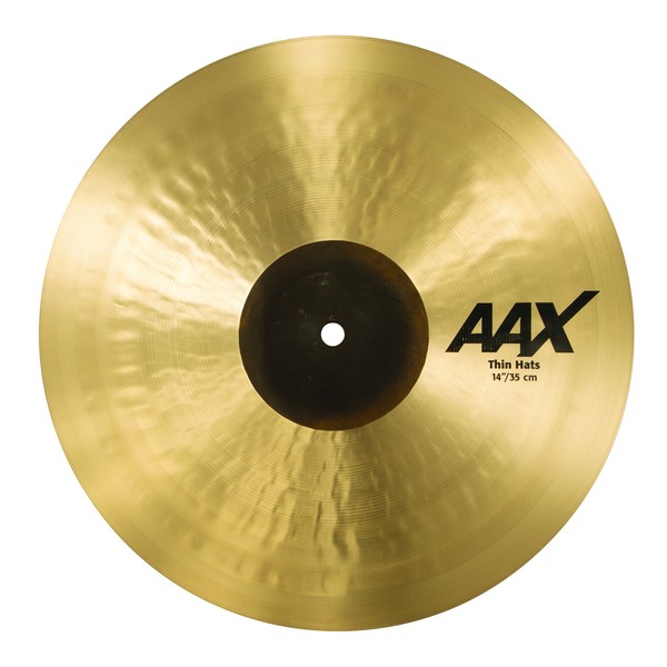 Sabian AAX 14" Thin Hi Hats - Top