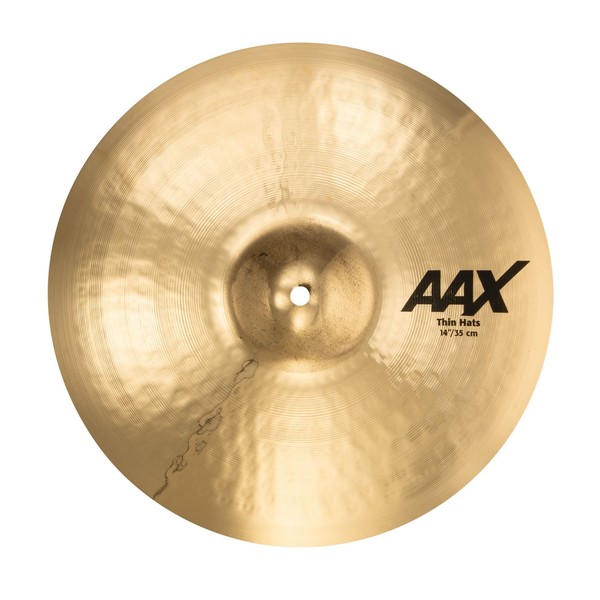 Sabian AAX 14" Thin Hi Hats Br. - Top