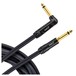 Ortega OTCI-15 Straight-Angle Instrument Cable, 15ft - full cable