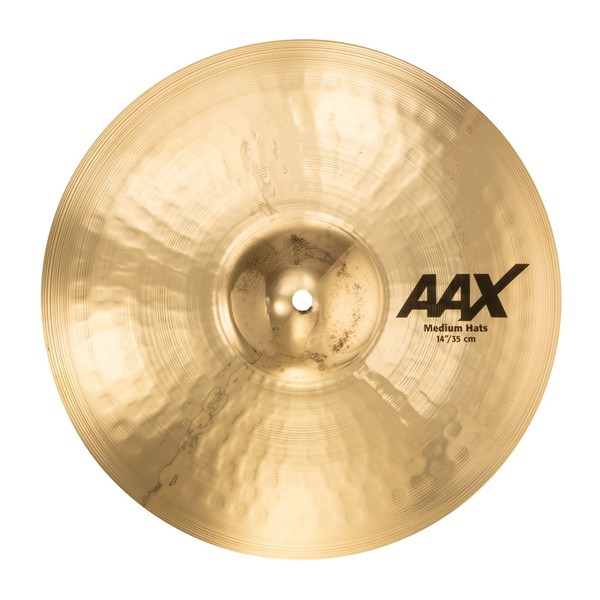 Sabian AAX 14" Medium Hi Hats Br. - Top