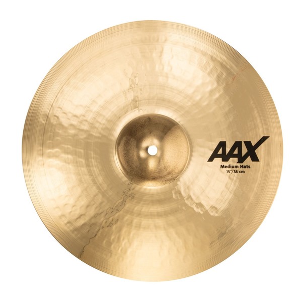 Sabian AAX 15" Medium Hi Hats Br. - Top