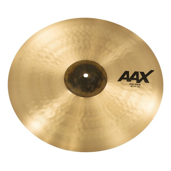 Sabian AAX 18" Thin Crash - Angled