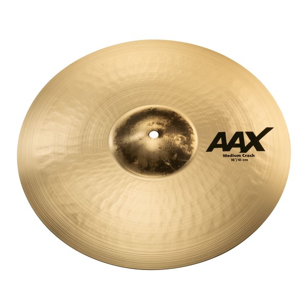 Sabian AAX 16" Medium Crash Br. - Angled