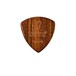 Ortega OGPWXLF-CH2 Wooden Picks Flat 2.0mm, Chacate Front