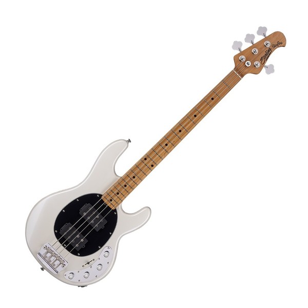 Sterling by Music Man StingRay HH Bass MN, Pearl White