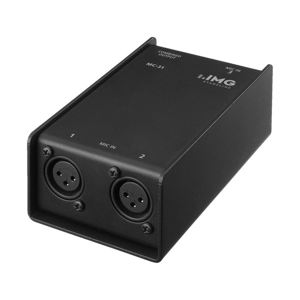 IMG Stageline MC-31 3-Way Microphone Combiner