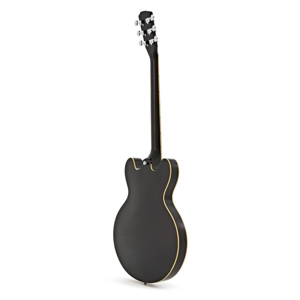 Hartwood Revival Semi Acoustic Guitar, Jet Black