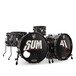 SJC Drum Custom Frank Zummo of Sum 41 Used Mahogany 6pc Shell Pack main