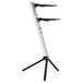 STAY Keyboard Stand SLIM, 2-Tiers, 4 Arms, Silver - Main