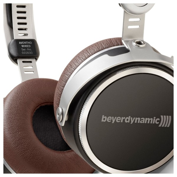 DISC beyerdynamic Aventho Wired Tesla Headphones, Brown