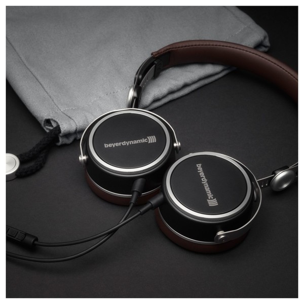 DISC beyerdynamic Aventho Wired Tesla Headphones, Brown at Gear4music