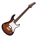 Yamaha Pacifica 212VQM Guitarra El&eacute;trica, Maple Manchado, Castanho Tabaco