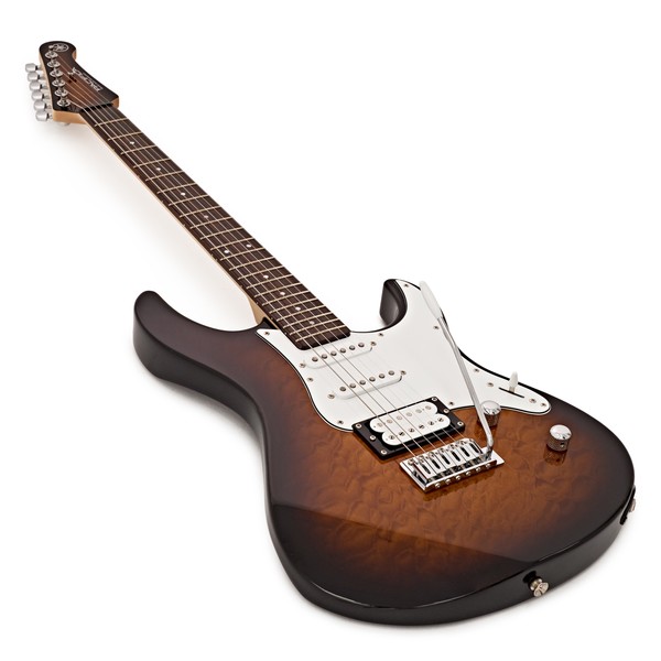 Yamaha Pacifica 212VQM, Quilted Maple Tobacco Brown