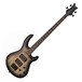 Dean Edge 2 Spalt Maple Bass Guitar, Charcoal Burst main