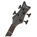 Dean Edge 2 Spalt Maple Bass Guitar, Charcoal Burst head