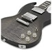 Gibson SG Standard HP 2019, Trans Ebony Fade close