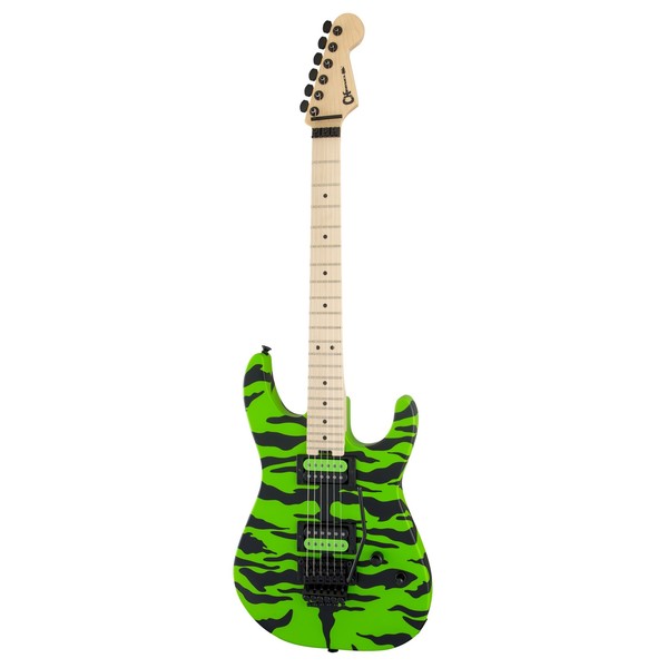 DISC Charvel Pro Mod DK Satchel Signature, Satin Green Bengal at