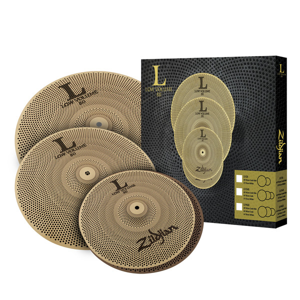 Zildjian L80 Low Volume 468 Cymbal Box Set