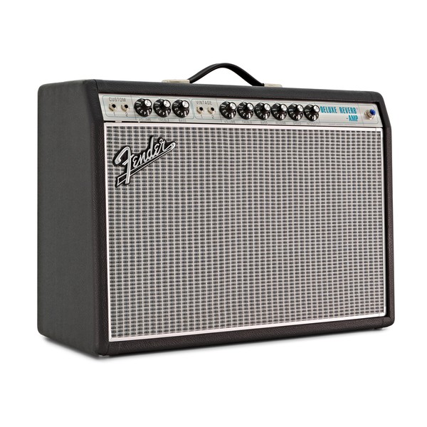 Fender '68 Deluxe Reverb FSR w/ Celestion G12 Neo Speaker angle