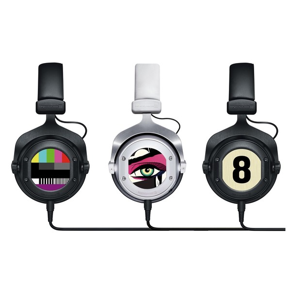 beyerdynamic Custom One Pro Plus Closed-Back Headphones, Black, Design Covers