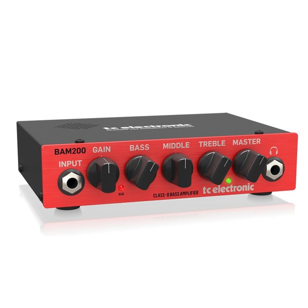 TC Electronic BAM 200 Ultra-Compact 200W Bass Head Side