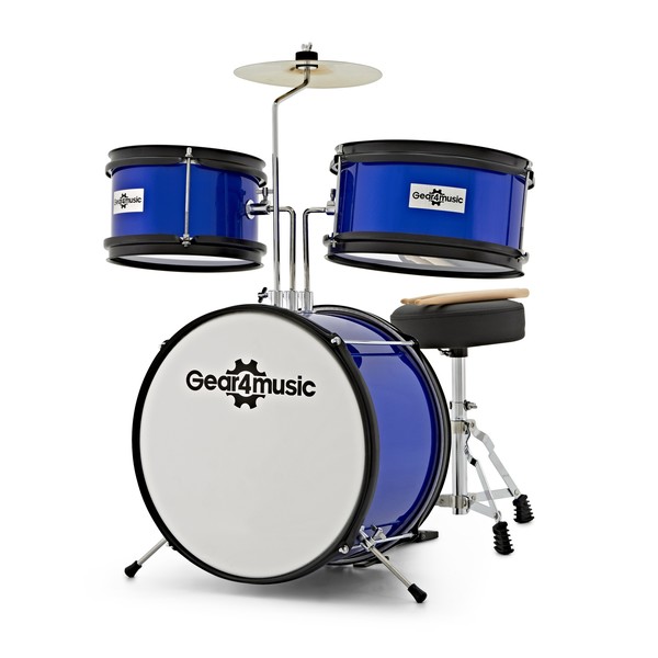 CDK Children's Drum Kit by Gear4music, Blue main