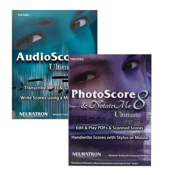 PhotoScore/NotateMe Ultimate, AudioScore Ultimate