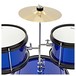 Children's Drum Kit by Gear4music, Blue close