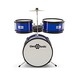 Children's Drum Kit by Gear4music, Blue front