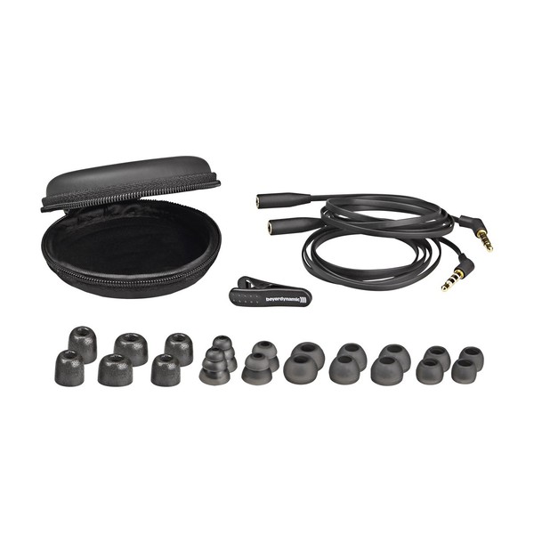 beyerdynamic iDX 200 iE Premium Apple-Licensed In-Ear Headphones, Accessories
