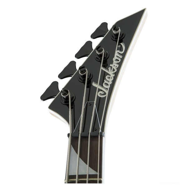 Jackson JS3 Concert Bass, Satin Black - headstock