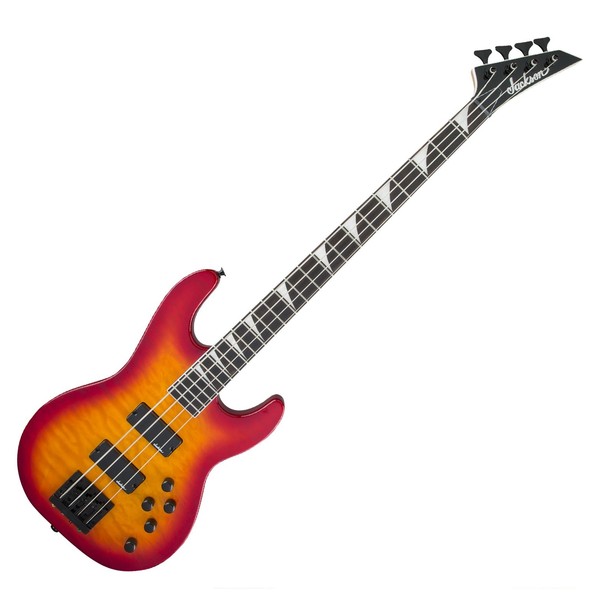 Jackson JS3Q Concert Bass, Cherry Burst - front