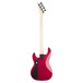 Jackson JS3Q Concert Bass, Cherry Burst - back