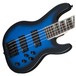 Jackson JS3V Concert 5-String Bass, Metallic Blue Burst - body