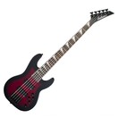 Jackson JS Series Concert 5-String Bass JS3VQ, Transparent Red Burst