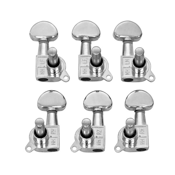 Guitarworks Sealed Guitar Machine Heads, Chrome