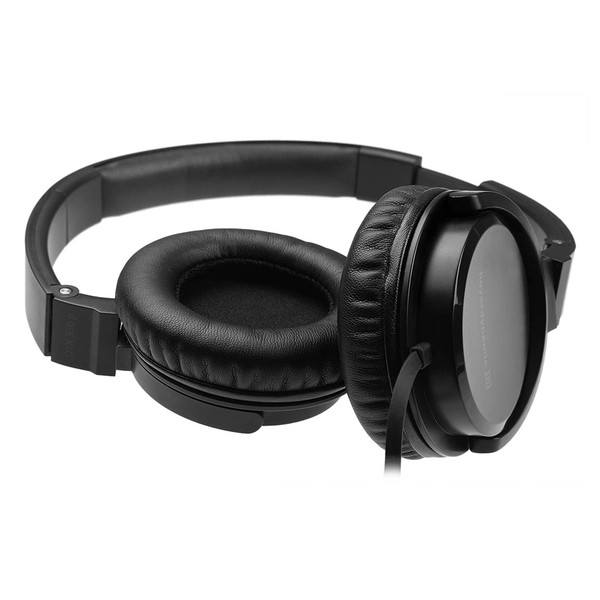beyerdynamic DTX 350 M Closed-Back On-Ear Headset, Black, Laid Down