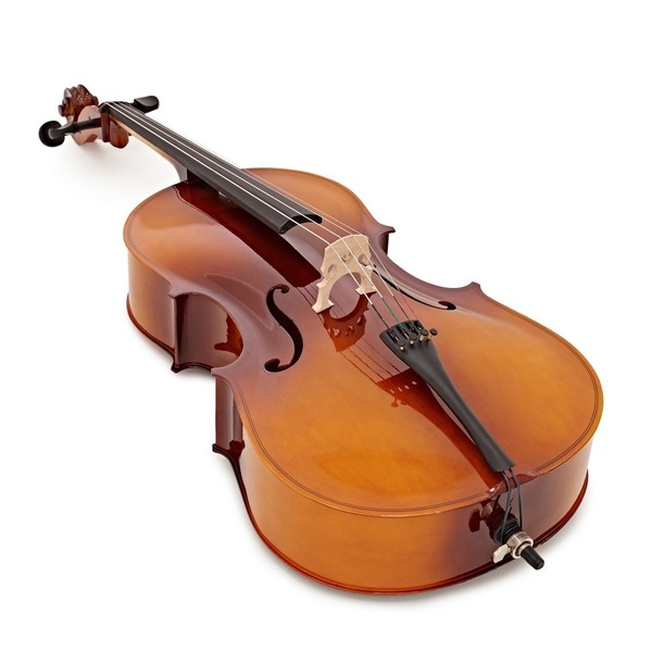 Student 3/4 Size Cello with Case, Antique Fade,