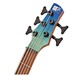 Ibanez SR875 5-String Bass, Blue Reef Gradation head