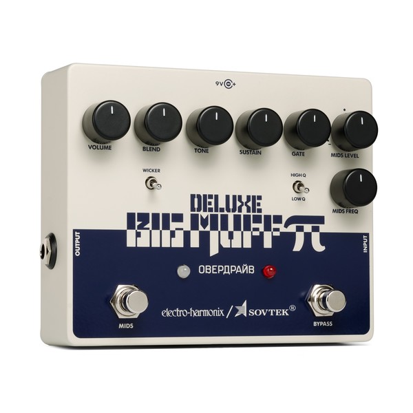 Electro Harmonix Sovtek Deluxe Big Muff Pi Distortion Sustainer - right