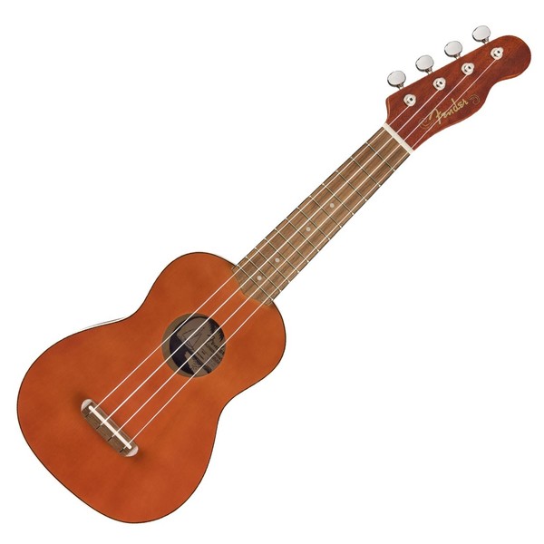 Fender Venice Soprano Ukulele WN, Natural - Front