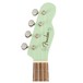 Fender Venice Soprano Ukulele WN, Surf Green - Headstock