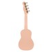 Fender Venice Soprano Ukulele WN, Shell Pink - Back